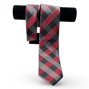 Alexander Julian Colours Tie Gingham Check Plaid Vibrant Bright Statement Bold